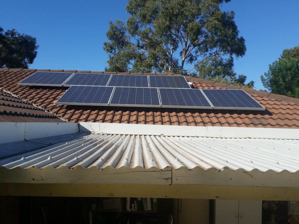 solar panel installation