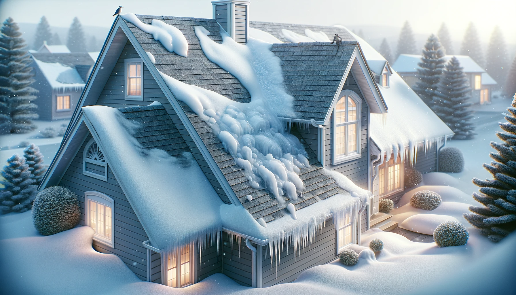 5 Common Roof Problems We See When Snow Falls
